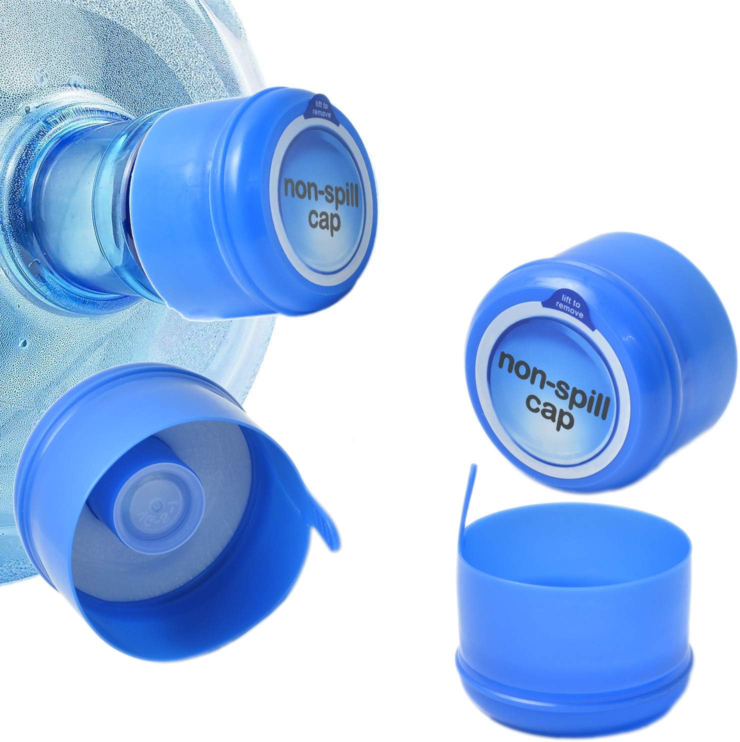 5Pcs Bucket Cover Drinking Water Screw Cap Reusable Water Jug Cap for