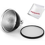 Godox AD-S2 Standard Reflector with Soft Diffuser for Godox AD200 Pro Godox AD200PRO Godox AD200 AD180 AD360 AD360II Flashes