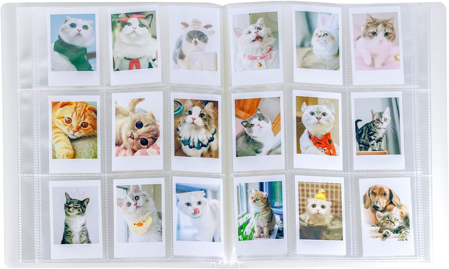 Photocard Kpop Binder Holder Book, 288 Pockets 3 Inch Mini Photo Album Kpop Albums for Photo Card Collection Transparent - Image 3