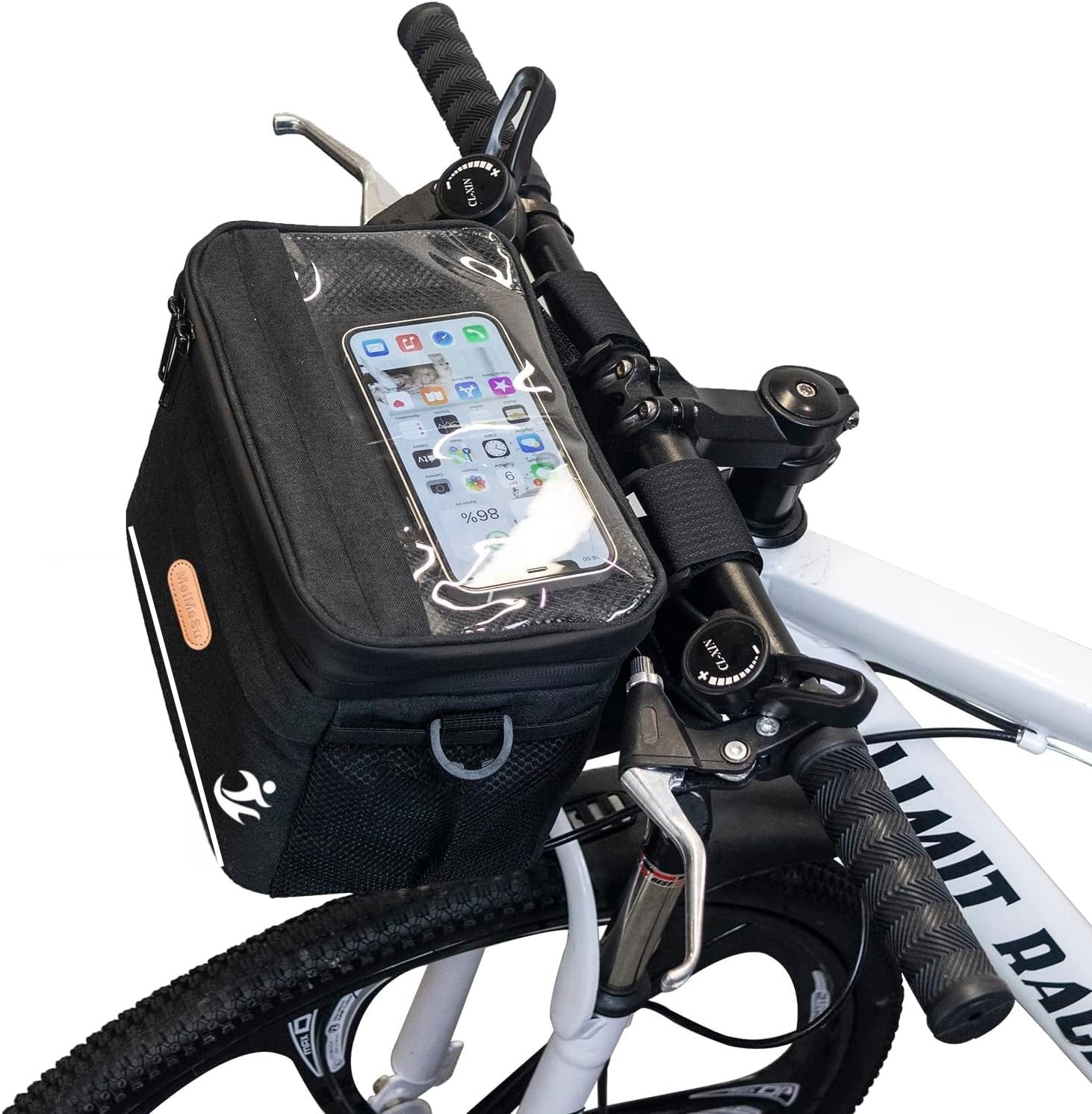 MeiMeSu Bike Handlebar Bag Waterproof Bike Basket