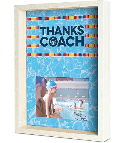 Amazon.com: ChalkTalkSPORTS Swimming Coach Picture Frame