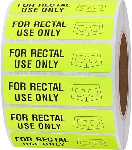 HYBSK Receivable Collections Stickers - 3 Color Past Due Labels 500 Per Roll