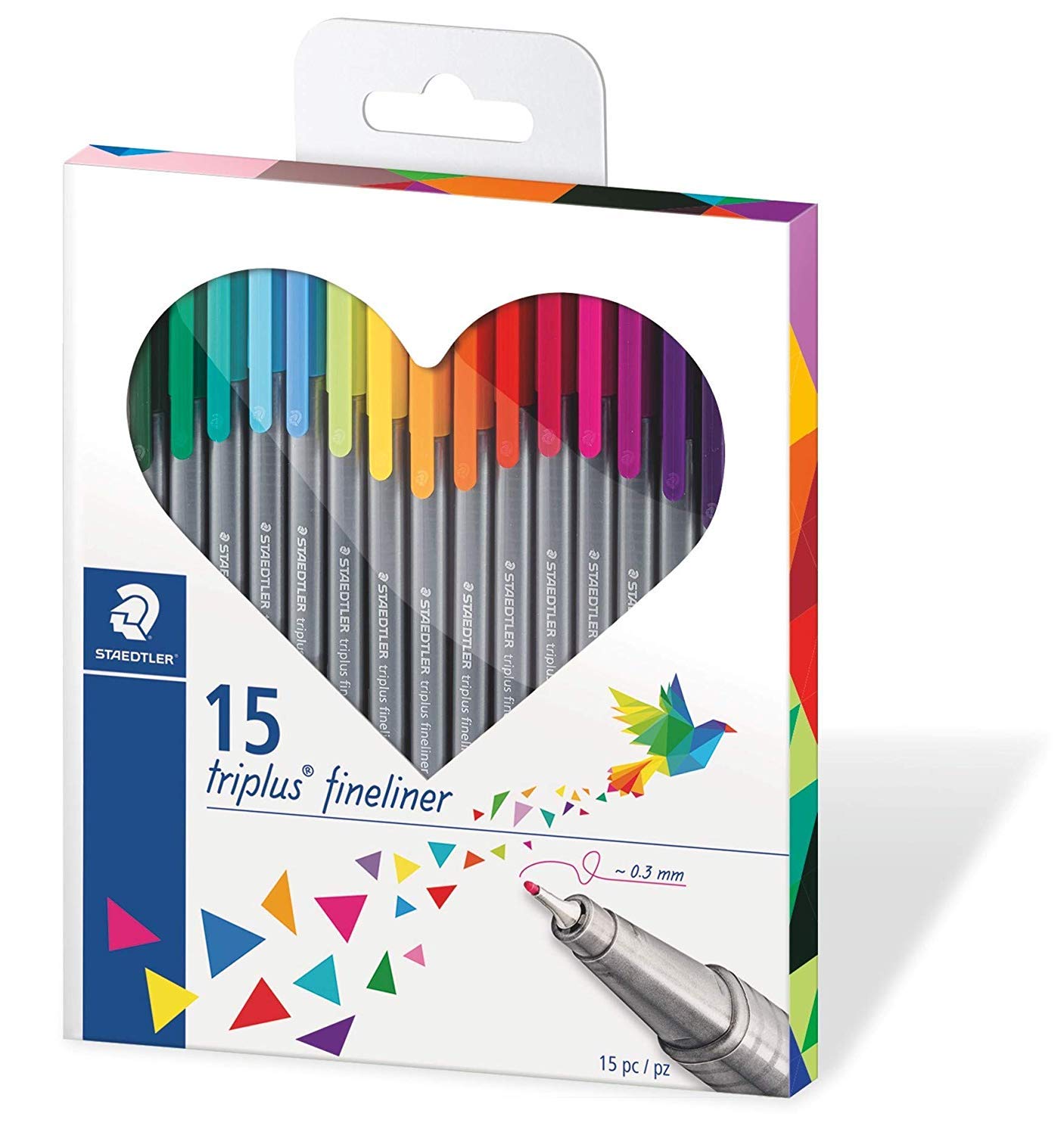 Triplus 334 C15H Fineliner Pens - Assorted