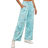 X-Image Women Comfy Casual Pajama Pants with Pockets & Drawstring