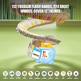 VISATOR Talking Flash Cards for Toddlers 224 Words 12 Topics view 3