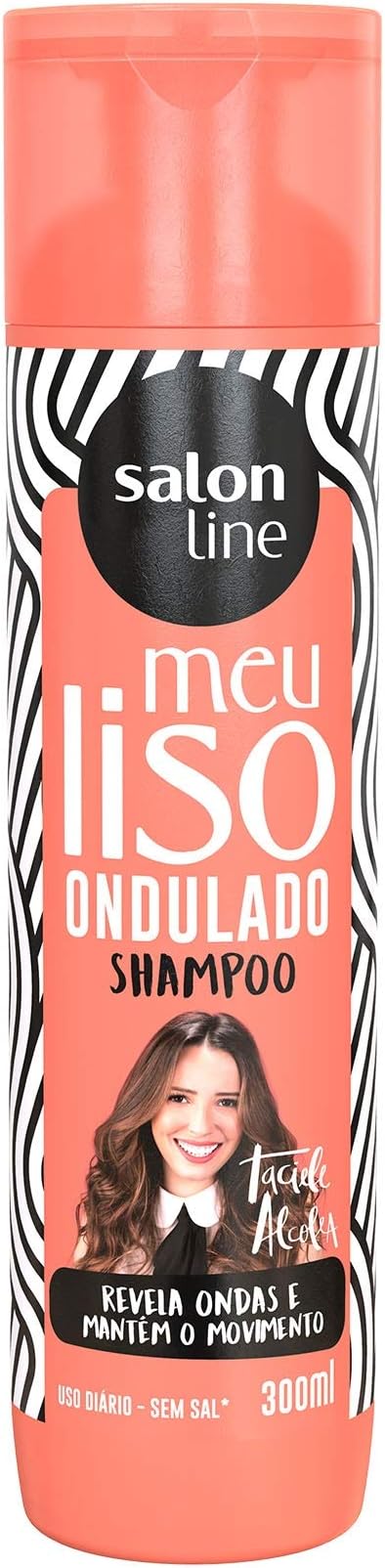 Shampoo Salon Line Meu Liso 300 Ml Ondulado nas  (7898623955837)