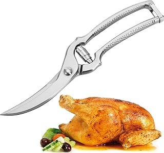 Westmark Geflügelschere, Federmechanismus, Schneidklingenlänge: 7 cm, Rostfreier Edelstahl, Poliert, Classic, Silber, 13712260