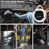 Flintronic Ankle Straps for Cable Machine with Double D-Rings Neoprene Padding view 7