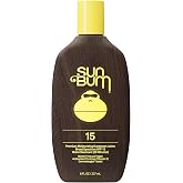 Sun Bum Original SPF 15 Sunscreen Body Lotion - 8 oz | Broad Spectrum Moisturizing Sunscreen with Vitamin E, Hawaii 104 Act Compliant (Made without Octinoxate &amp; Oxybenzone)