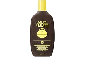 Sun Bum Original SPF 15 Sunscreen Body Lotion - Broad Spectrum Moisturizing Sunscreen with Vitamin E - Hawaii 104 Act Compliant (Made without Octinoxate & Oxybenzone) - 8 oz