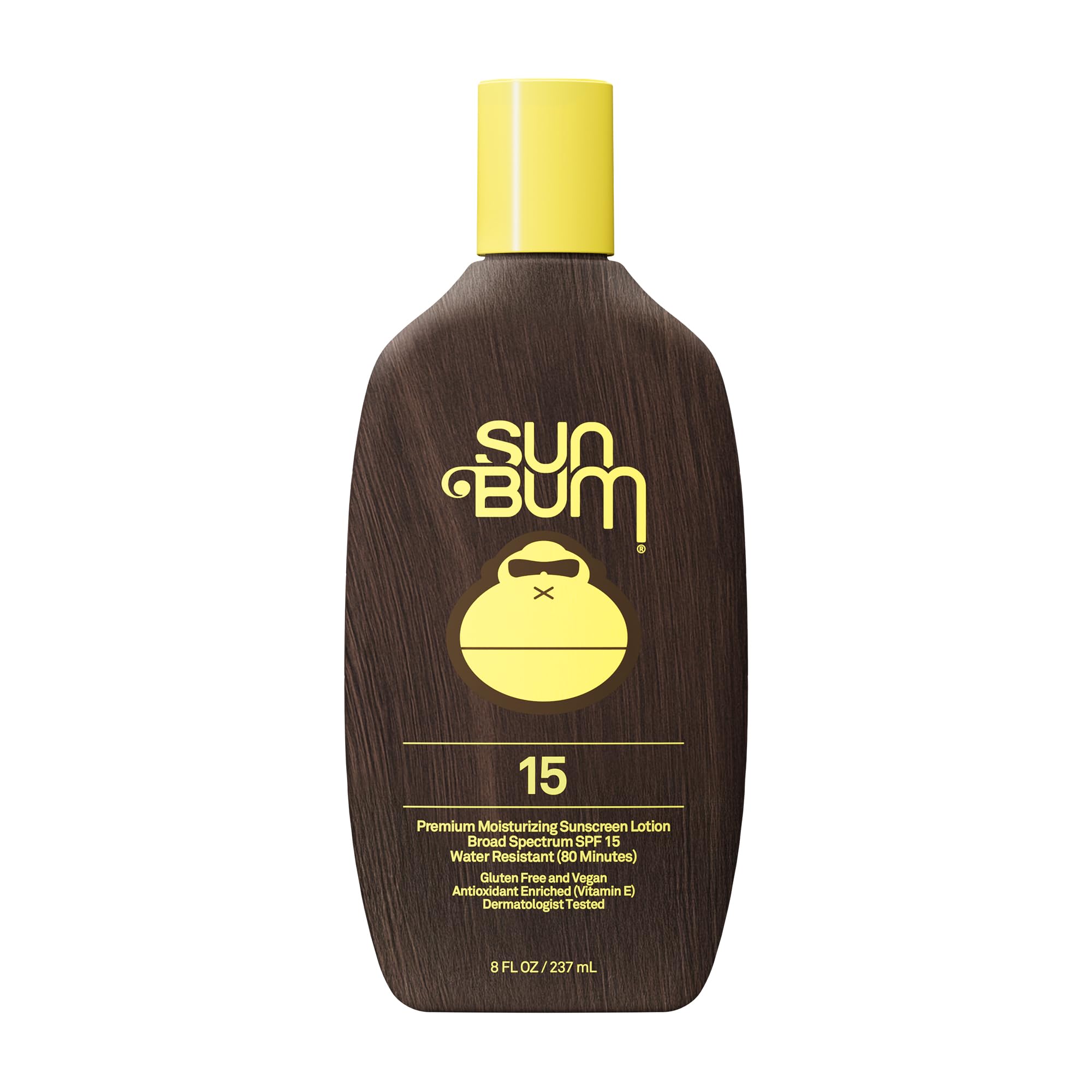 SUN BUM MOISTURIZING Sunscreen Lotion Cream SPF 15 (US Import)