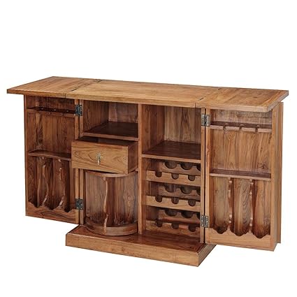 Inhouz INHZ0852(T) Bar Cabinet (Brown)