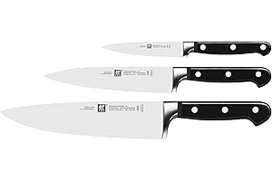 Professional S Zwilling J.A Henckels 3 Piece Knives Set, Black/Stainless Steel (35602-000-0)
