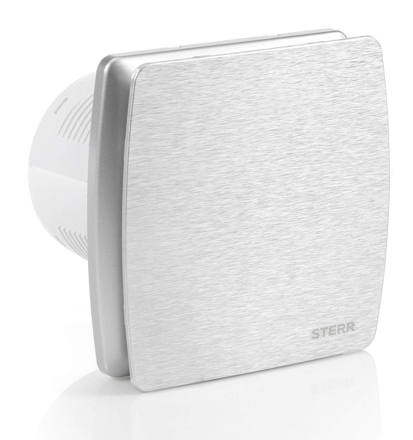 STERR - Silver Quiet Bathroom Fan 100 mm / 4" - LFS100-QS