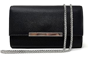 AFKOMST Small Clutch Purses for Women Formal Evening Bag Crossbody and Wristlet Handbags for Party Prom Cocktail Wedding