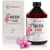 Miracle Lab Liquid Orchid Fertilizer - Special Formula with Natural Organic Ingredients (3.4 oz)