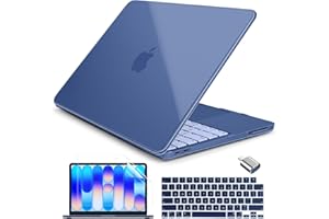 Batianda 4-in-1 Clear Case for New MacBook Neo 13 inch 2026 Release Model A3404, Ultra-Thin High Transparency Hard Shell Cove