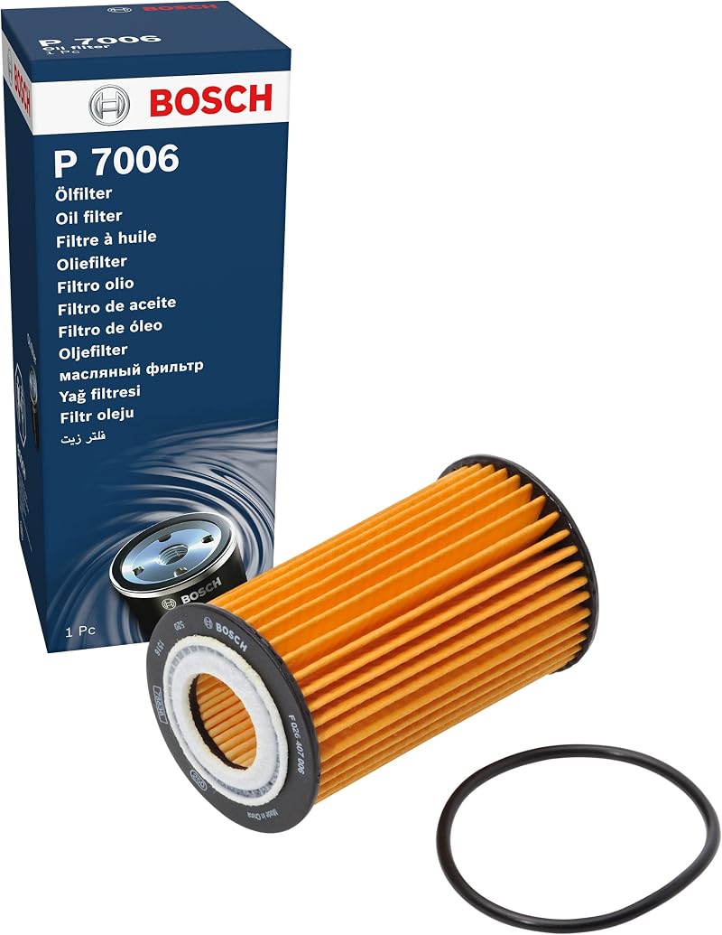 Bosch P7006 Car Oil Filter - Separates Soot and Metal Particles - OE Standard