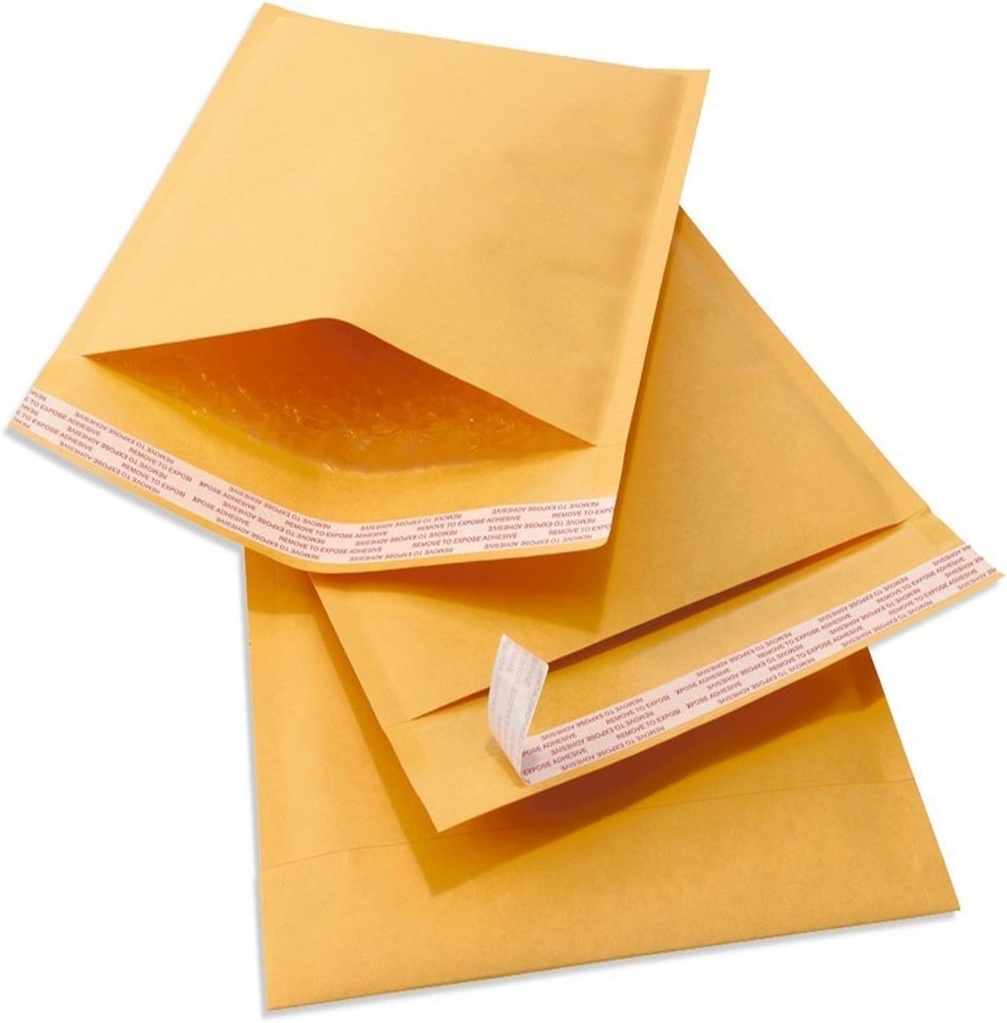 New 500 000 4"x8" KRAFT BUBBLE MAILERS PADDED ENVELOPE Envelopes & Mailers Postal Envelopes