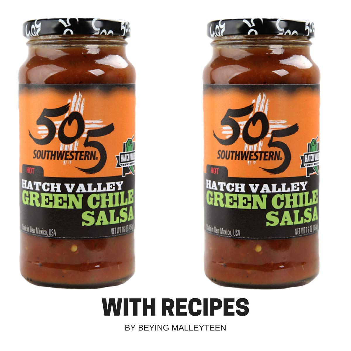 Hatch Valley Green Chile Sauce (2 16oz) 505