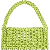 Abvokury YUSHINY Candy Color Acrylic Beaded Hollow Handbag Evening Clutch Triangle Bags for Wedding Party | Acrylic, Beaded, Hollow, for Wedding Party