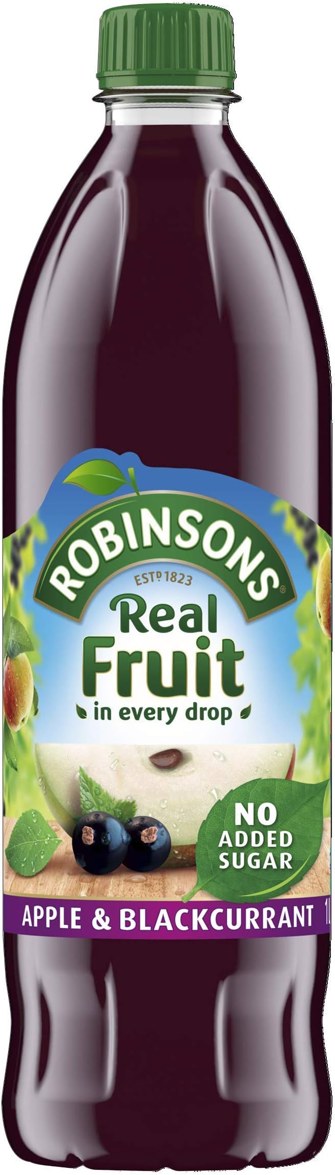 Robinsons Fruit Squash Low Calorie Apple and Blackcurrant 1 Litre