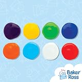 Baker Ross FN167 Rainbow Ready Mixed Paints 8 x 600ml Squeezy Bottles view 3