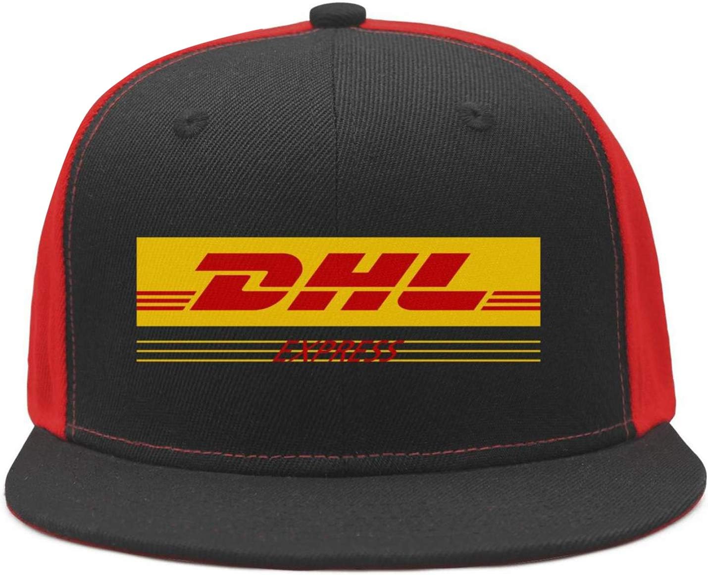 Mens Womens DHL-Express-Logo-Symbol- Printed Adjustable Sun Hat