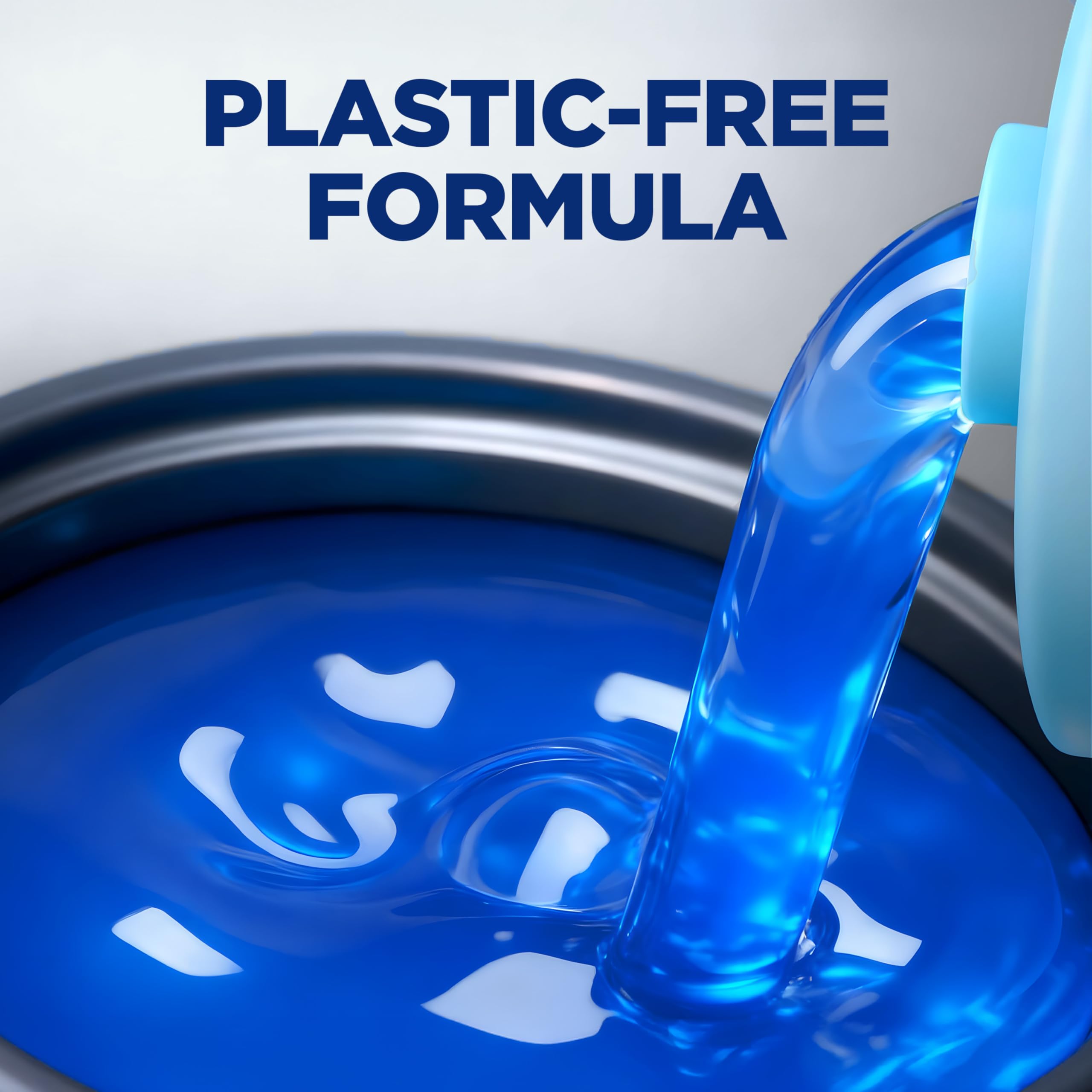 Finish Gel Liquid Dishwasher Detergent, Advanced Deep Cleaning Power Dish Soap, Fights Tough Stains, Dishwasher Soap, Septic Safe & Plastic-Free Dish Detergent, Orange Scent, 75oz