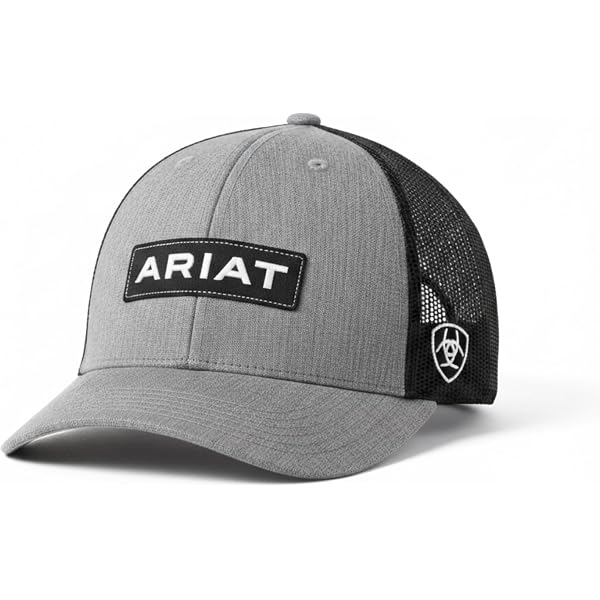 1248 Women\'s Grey Pattern Ponytail Cap With Hook And Loop Ponyflo Active Ponytail Hat, Patented Women main image 2