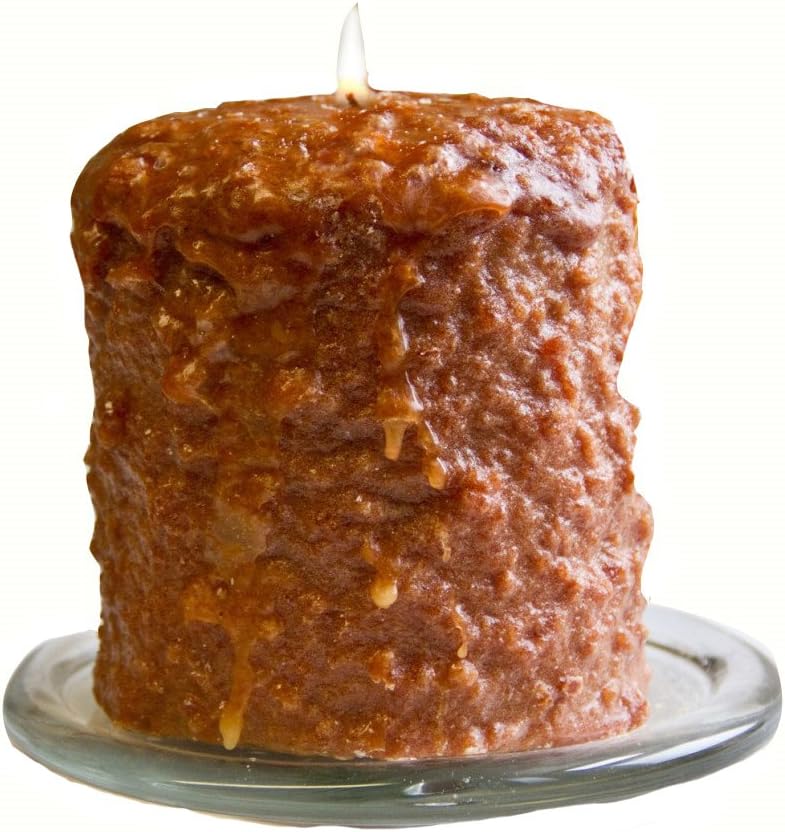 Warm Glow Candle Company Carrot Cake Hearth Pillar Candle: Home & Kitchen