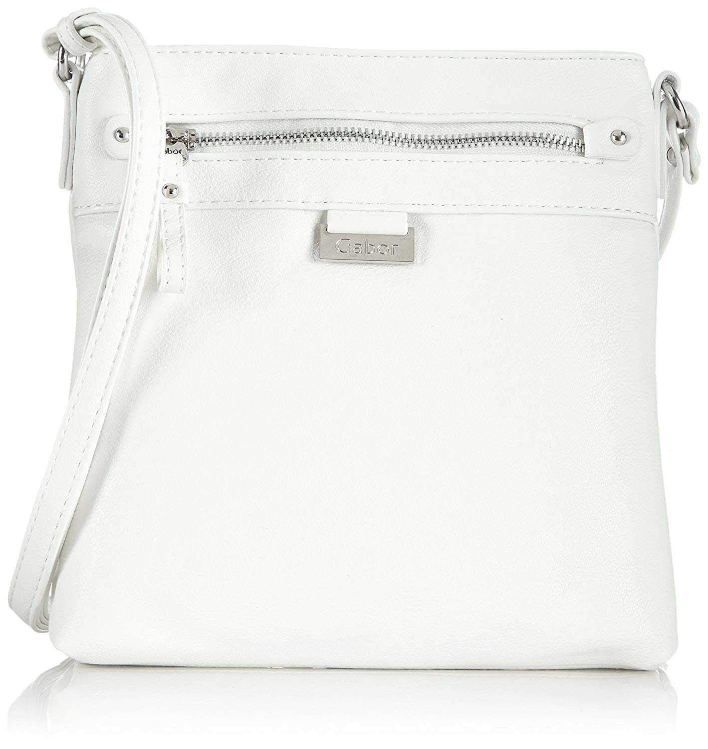 Gabor Bags Ina Women's Crossbody Bag Small White, White, 23x3x22, 001867