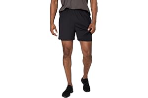 Hanes Mens Moves Workout Shorts with Boxer Brief Liner & Total Support Pouch, Moisture-Wicking Shorts, 5” Inseam
