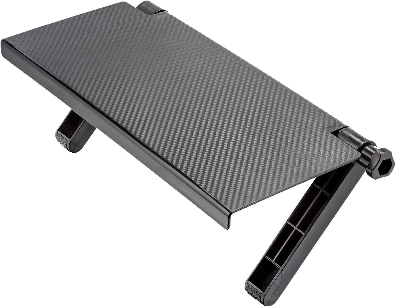 HONB Universal TV Caddy Adjustable TV Screen Storage Caddy Bracket Computer Screen Top Shelf