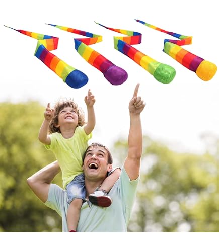 Lot De 4 Balles Queue Arc-en-ciel Pour Enfants - Jouet D'extérieur Et D'intérieur, éducatif