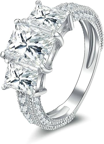 Amazon Anazoz レディース リング シルバー 925 アクセサリー 多粒 シンプル風 綺麗 キラキラ ダイヤモンド 結婚式 おしゃれ 婚約指輪 サイズ 18号 リング 通販 Amazon Anazoz レディース リング シルバー 925 アクセサリー 多粒 シンプル風 綺麗 キラキラ ダイヤモンド 結婚式 おしゃれ 婚約指輪 サイズ 18号 リング 通販