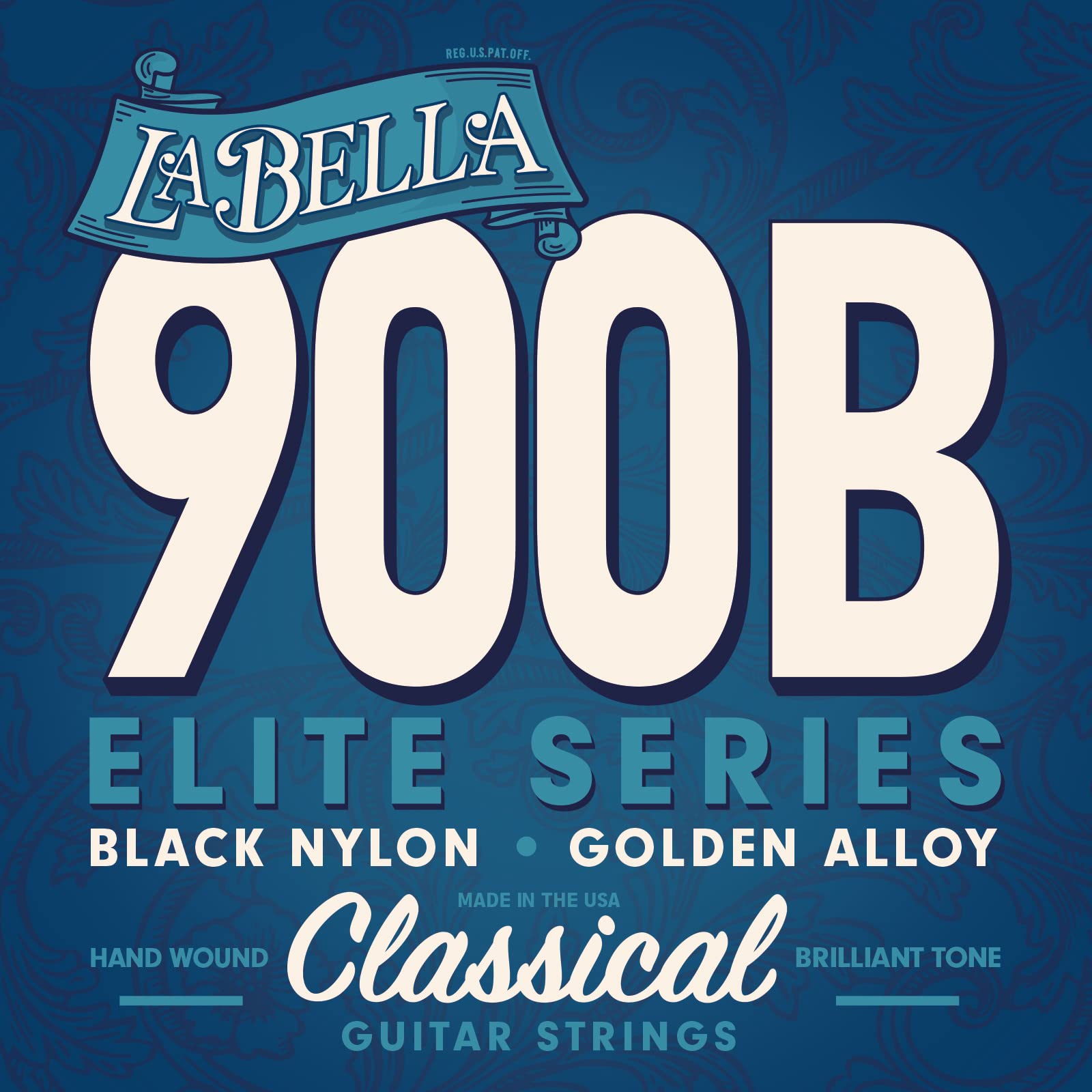 La Bella 900 B Golden Superior/Black Nyl