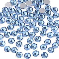 Beadsland 1440pcs Flat Back Crystal Rhinestones