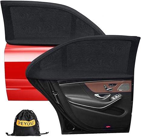 44 X 36cm Pare Soleil Voiture Pour Protection Contre Le Soleil L Eblouissement Et Les Rayons Uv Pour Votre Enfant 2 Pack Pare Soleil Voiture Bebe Ombres De Soleil Voiture Fenetre Cote Cheri