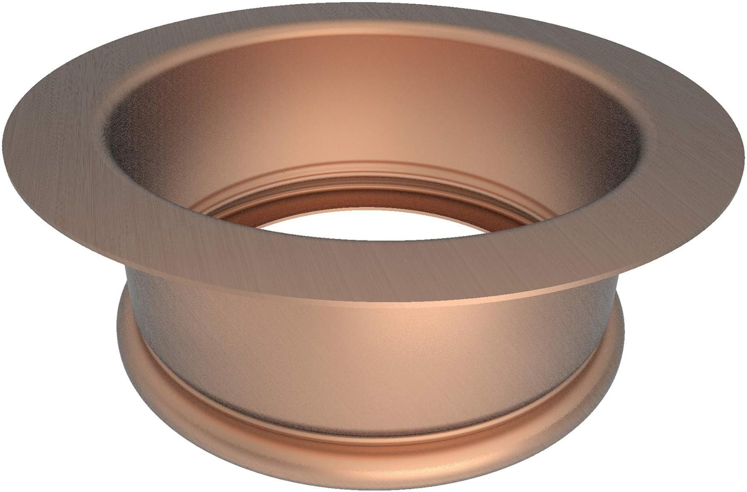 Brasstech 112/08A Disposal Flange Antique Copper Faucet Flanges