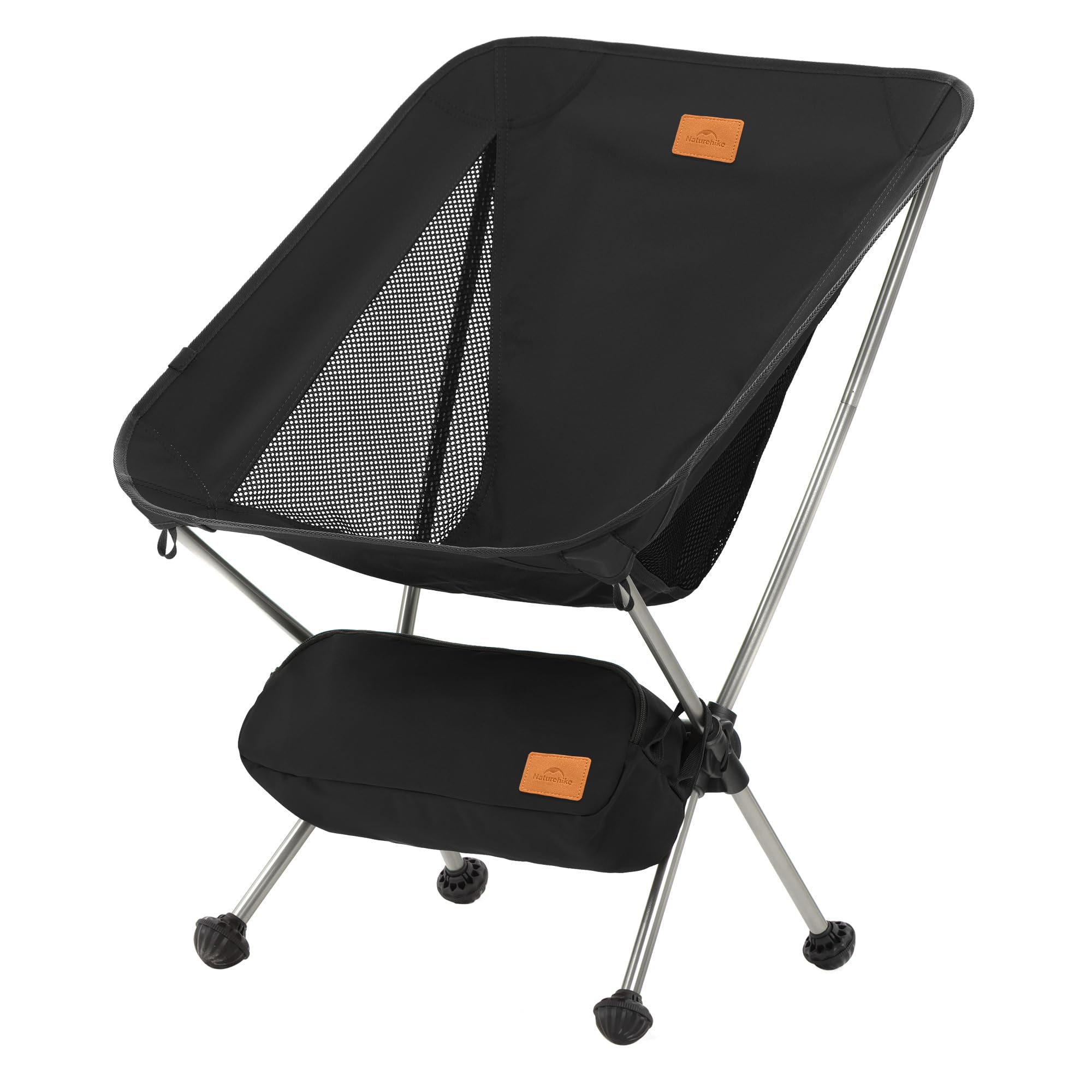 Photo 1 of Naturehike YL08 Ultralight Camping Chair, 2.38 LBS Portable Backpacking Chair with Anti-Sinking Feet, Lightweight Compact Folding Hiking Camp Chair