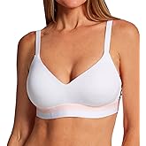 Hanes Womens Push-up T-Shirt Wireless Bra, ComfortFlex Fit, Eco Soft, Sizes S-2x+