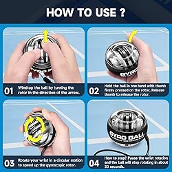 XMALL Torque Ball Hand Exerciser, Grip Strength