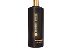 Sebastian Professional Dark Oil Lightweight Conditioner | Infused with Jojoba & Argan Oil for Silky, Smooth Conditioned Hair