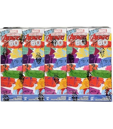 Amazon.com: WizKids Marvel HeroClix: Avengers 60th Anniversary