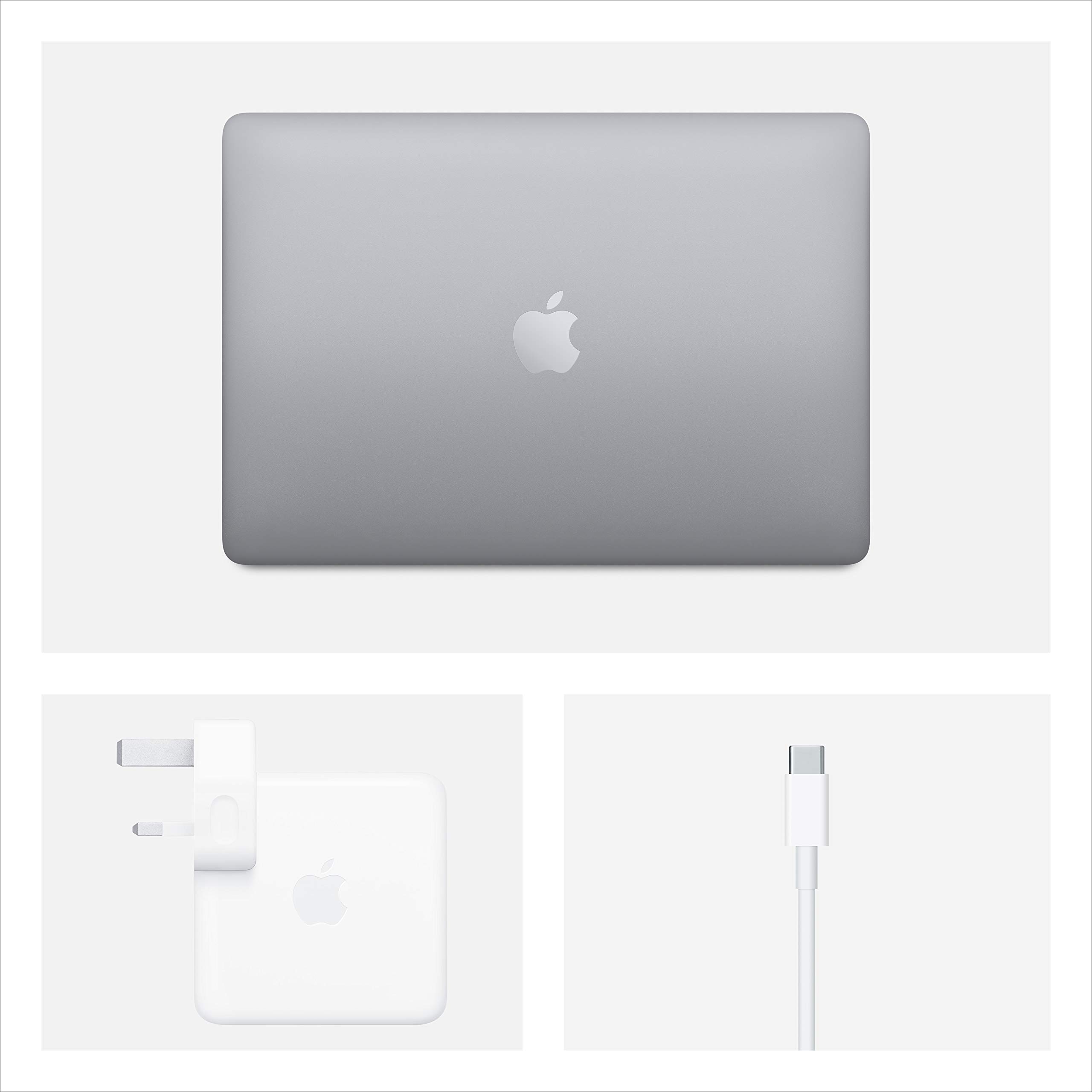 2020 Apple MacBook Pro with 2.0GHz Intel Core i5 (13-inch, 16GB RAM, 512GB SSD) (QWERTY English) Space Grey (Renewed)