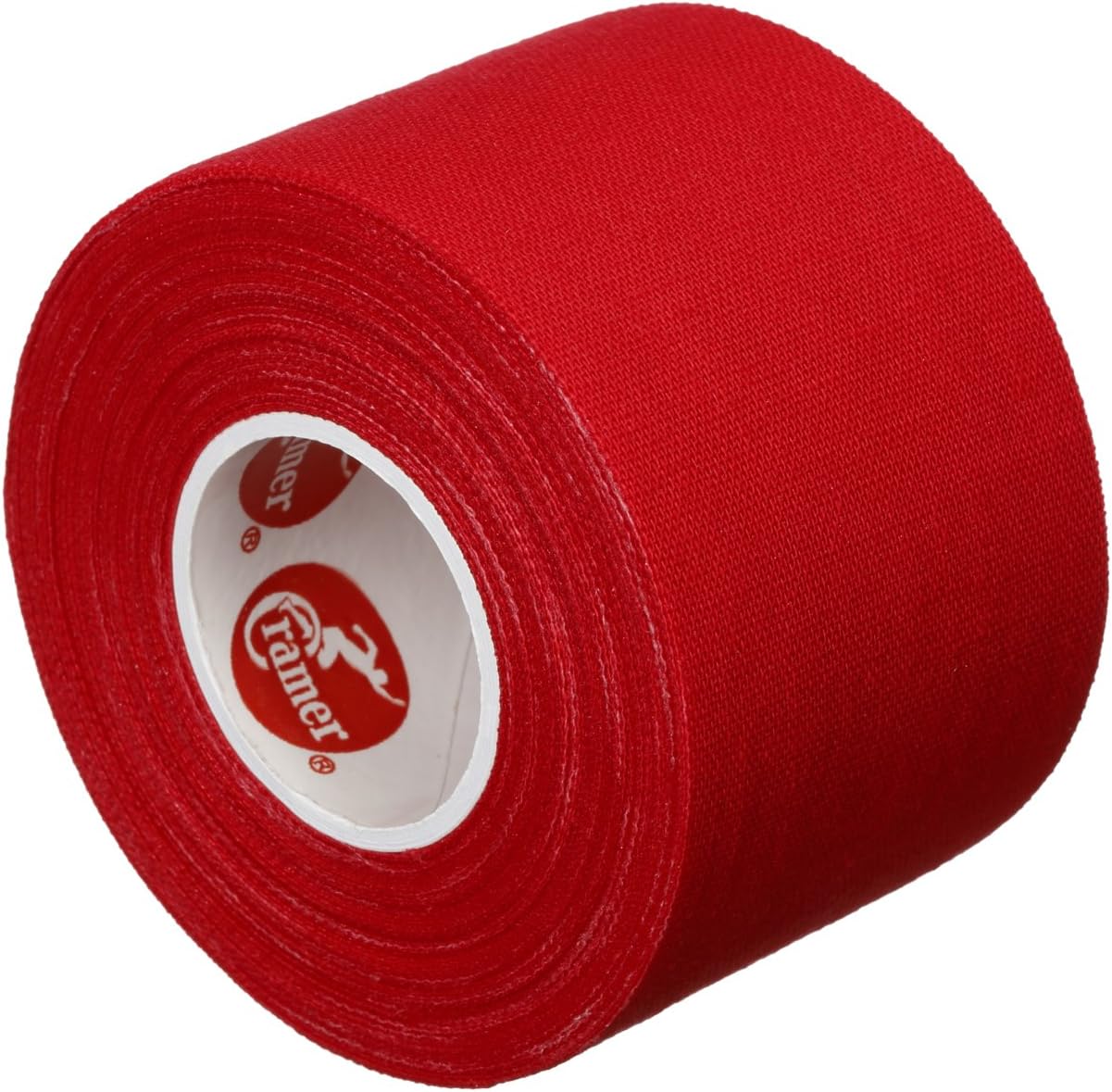 Cramer Team Color Athletic Tape, Red, For Ankle, Wrist, and Injury Taping, Helps Protect and Prevent Injuries, Promotes Faster Healing, Athletic Training First Aid Supplies, 1.5", Bulk 32 Roll Case: Sports & Outdoors