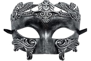 Sheliky Men's Masquerade Mask Costume Mask Vintage Venetian Carnival Cosplay Mask Halloween Party Mask
