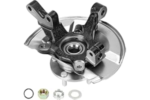 TADAMARK Front Right Steering Knuckle & Wheel Bearing Hub Assembly Fit for Dodge Caliber 2007-2012 Jeep Compass 2007-2017 For Patriot 2007-2017 Replace For 698-410, 510090, 4WD AWD FWD, 5 Lugs, Passenger Side