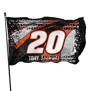 3x5 Flag Tony Car+20 Stewart Indoor/Outdoor Banner Decorative Flag 100％ Polyester Flag